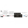 Delock Adapter USB Type-C™ Stecker - VGA / HDMI / DVI / DisplayPort Buchse schwarz