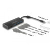 Delock USB 5 Gbps Adapter USB Type-C™ zu 3 x USB 5 Gbps Typ-A Hub + 1 x HDMI (DP Alt Mode) 4K 30 Hz