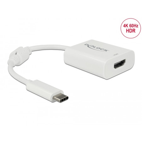 Delock ﻿USB Type-C™ Adapter zu HDMI (DP Alt Mode) 4K 60 Hz mit HDR Funktion