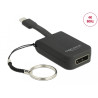 Delock USB Type-C™ Adapter zu DisplayPort (DP Alt Mode) 4K 60 Hz - Schlüsselanhänger