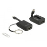 Delock USB Type-C™ Adapter zu DisplayPort (DP Alt Mode) 4K 60 Hz - Schlüsselanhänger