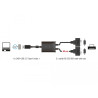 Delock USB 2.0 auf 2 x Seriell RS-232 Adapter