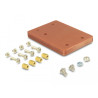 Delock U.2 SFF-8643 Adapter zu PCIe x4 oder M.2 Key M Slot mit Befestigungsplatte