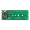 Delock U.2 SFF-8654 oder SATA Konverter zu 1 x M.2 Key M Slot
