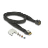 Delock U.2 SFF-8654 oder SATA Konverter zu 1 x M.2 Key M Slot