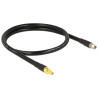 Delock Antennenkabel RP-SMA Stecker - RP-SMA Buchse CFD400 LLC400 1 m low loss