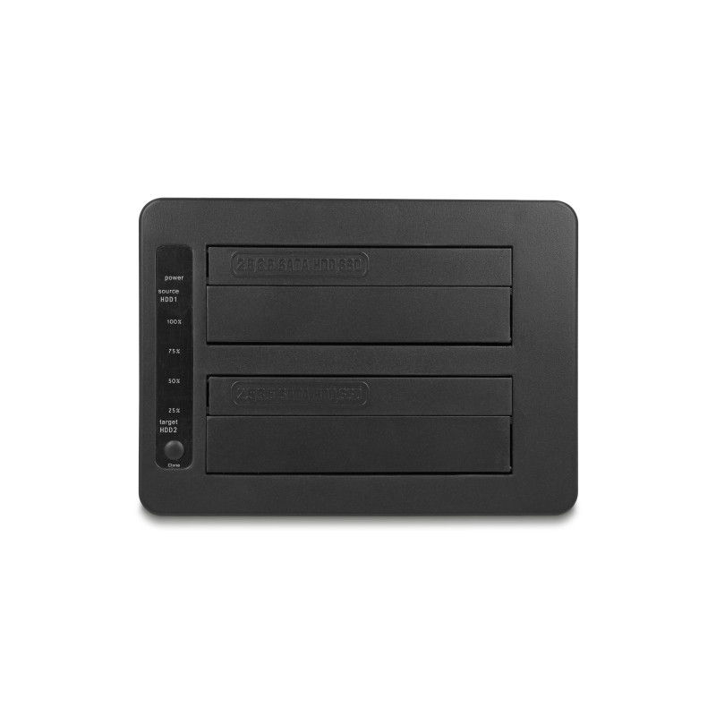Delock USB Type-C™ 10 Gbps Dockingstation für 2 x SATA HDD / SSD mit Klon Funktion