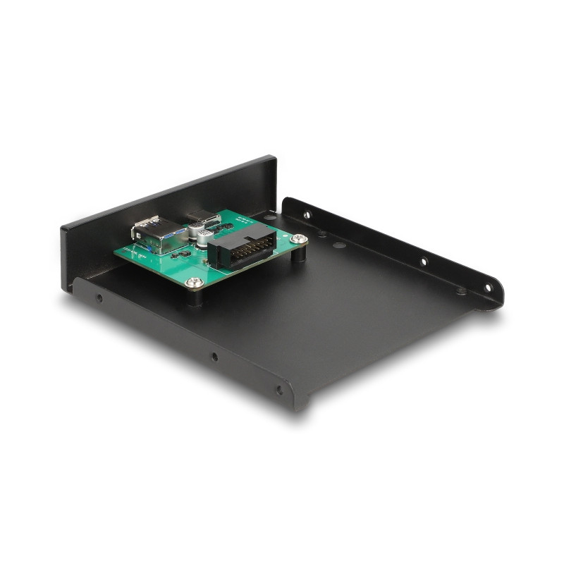Delock Front Panel 3.5" USB 5 Gbps 1 x USB Type-C™ + 1 x USB Typ-A