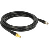 Delock Antennenkabel RP-SMA Stecker - RP-SMA Buchse CFD400 LLC400 2 m low loss