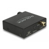 Delock Digital Audio Konverter zu Analog HD mit Kopfhörerverstärker