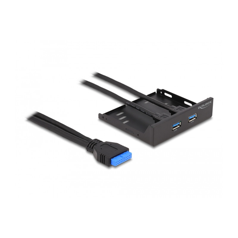 Delock Front Panel 3.5″ USB 5 Gbps 2 x USB Typ-A