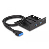 Delock Front Panel 3.5″ USB 5 Gbps 2 x USB Typ-A