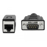 Delock Seriell RS-232/422/485 Adapter DB9 Stecker zu RJ45 Buchse
