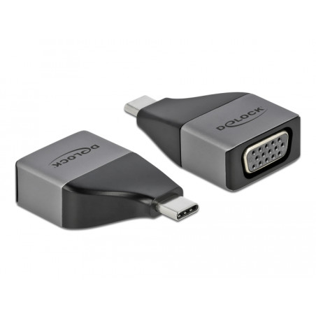 Delock USB Type-C™ Adapter zu VGA (DP Alt Mode) 1080p – kompaktes Design