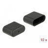 Delock Staubschutz für USB Type-C™ Stecker 10 Stück schwarz