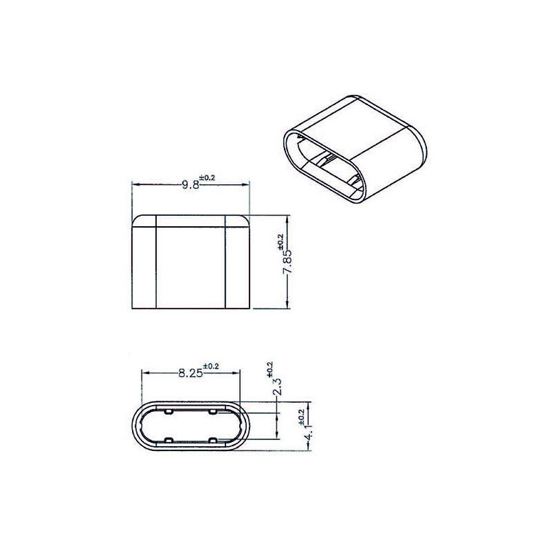 Delock Staubschutz für USB Type-C™ Stecker 10 Stück schwarz