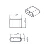 Delock Staubschutz für USB Type-C™ Stecker 10 Stück schwarz