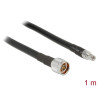 Delock Antennenkabel N Stecker - RP-SMA Stecker CFD400 LLC400 1 m low loss