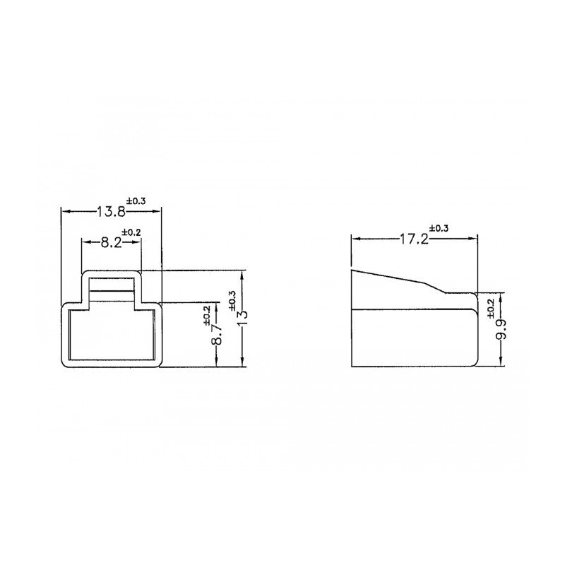 Delock Staubschutz für RJ45 Stecker 10 Stück transparent
