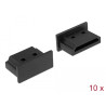 Delock Staubschutz für HDMI A Buchse ohne Griff 10 Stück schwarz