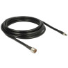 Delock Antennenkabel N Stecker - RP-SMA Stecker CFD400 LLC400 5 m low loss