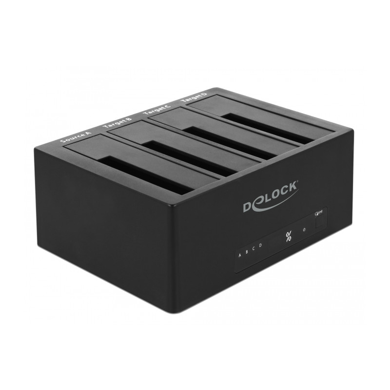 Delock USB 5 Gbps Dockingstation für 4 x SATA HDD / SSD mit Klon Funktion