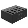 Delock USB 5 Gbps Dockingstation für 4 x SATA HDD / SSD mit Klon Funktion