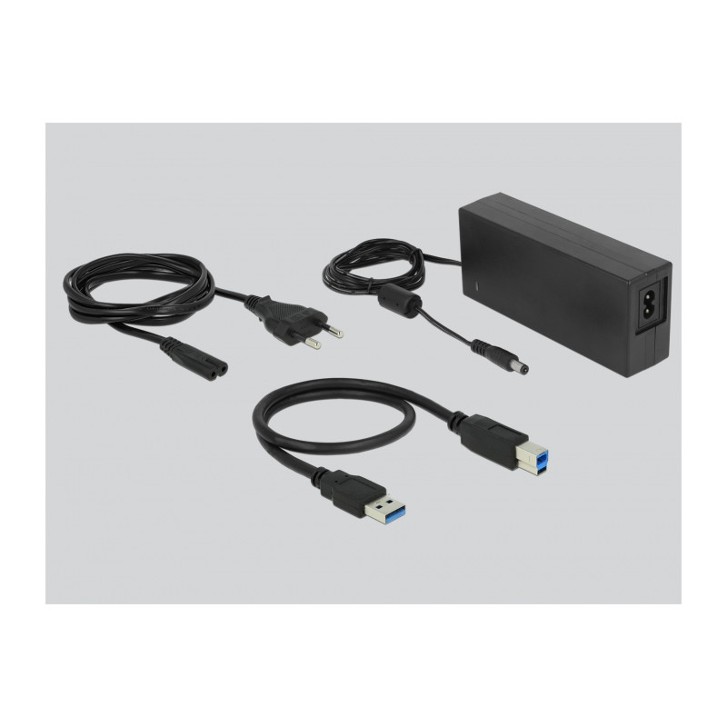 Delock USB 5 Gbps Dockingstation für 4 x SATA HDD / SSD mit Klon Funktion