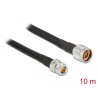 Delock Antennenkabel N Stecker - N Buchse CFD400 LLC400 10 m low loss wasserdicht