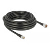Delock Antennenkabel N Stecker - N Buchse CFD400 LLC400 10 m low loss wasserdicht