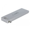 Delock 3 Port Hub und 2 Slot Card Reader für MacBook mit PD 3.0 und einschiebbarem USB Type-C™ Anschluss