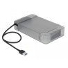 Delock USB Typ-A zu SATA Konverter mit 3.5″ Schutzhülle