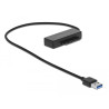 Delock USB Typ-A zu SATA Konverter mit 3.5″ Schutzhülle