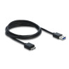 Delock Externer USB 5 Gbps Hub mit 4 Ports transparent