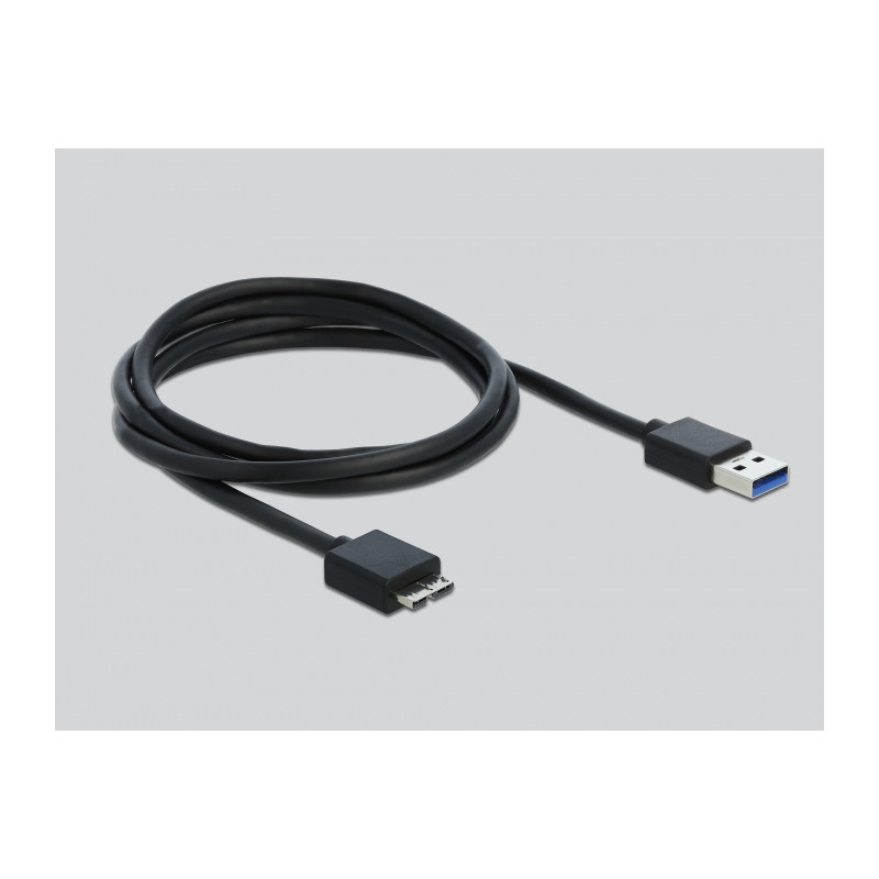 Delock Externer USB 3.0 Hub mit 7 Ports transparent