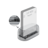 Delock USB Type-C™ Dockingstation für 1 x SATA HDD / SSD transparent