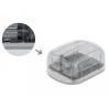 Delock USB Type-C™ Dockingstation für 2 x SATA HDD / SSD transparent