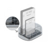 Delock USB Type-C™ Dockingstation für 2 x SATA HDD / SSD transparent