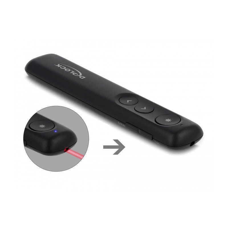 Delock USB Laser Presenter schwarz