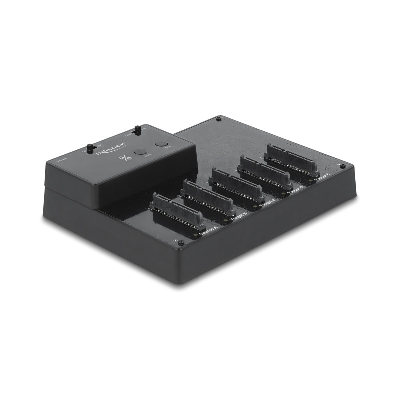 Delock USB 5 Gbps Docking- und Klonstation für 5 x 2.5″ SATA HDD / SSD