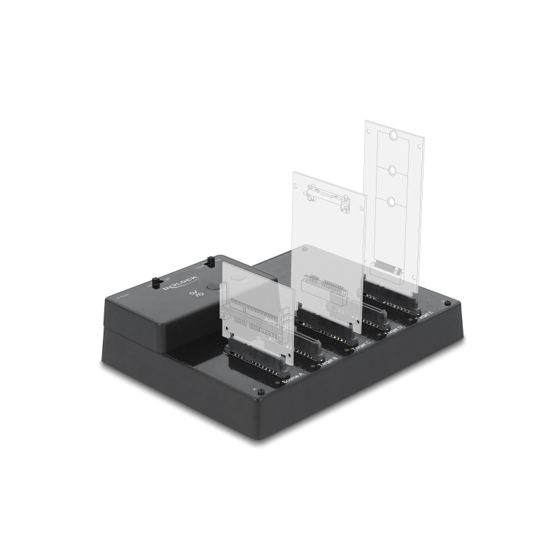 Delock USB 5 Gbps Docking- und Klonstation für 5 x 2.5″ SATA HDD / SSD