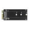 Delock SATA 22 Pin Stecker zu M.2 Key B Slot Adapter