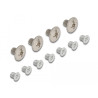 5.25″ Metall Einbaurahmen für 2 x Delock Wechselrahmen 47011 / 47005