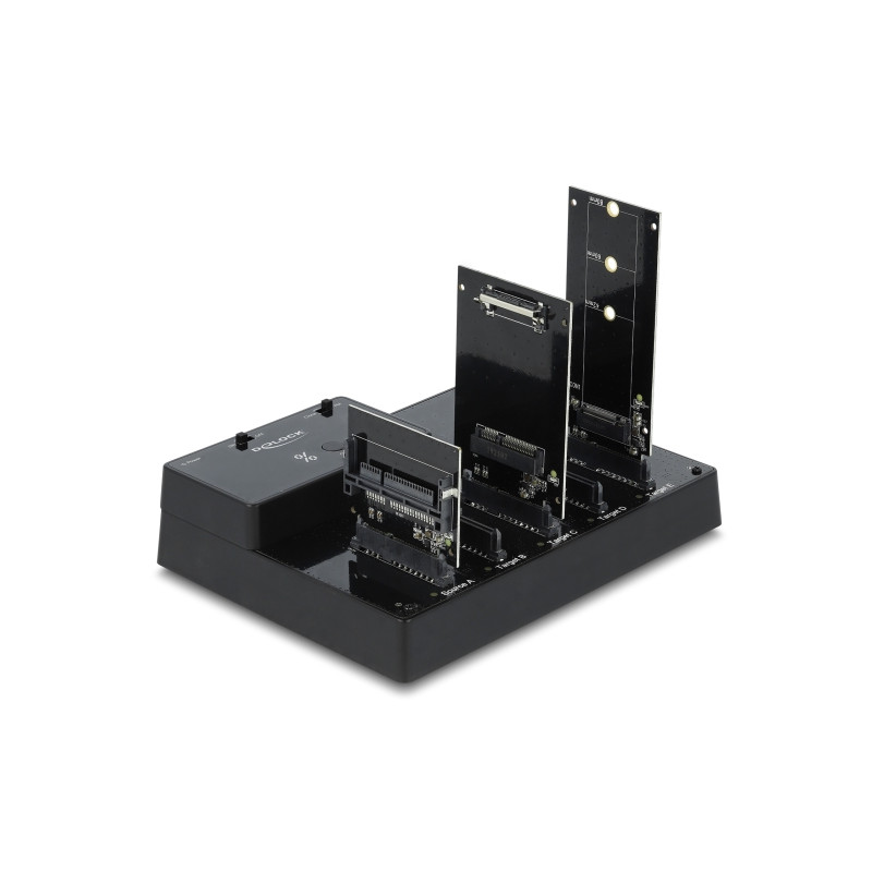 Delock SATA 22 Pin Stecker zu M.2 Key B Slot Adapter