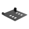 5.25″ Metall Einbaurahmen für 2 x Delock Wechselrahmen 47011 / 47005