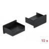 Delock Staubschutz für USB Typ-A Buchse ohne Griff 10 Stück schwarz