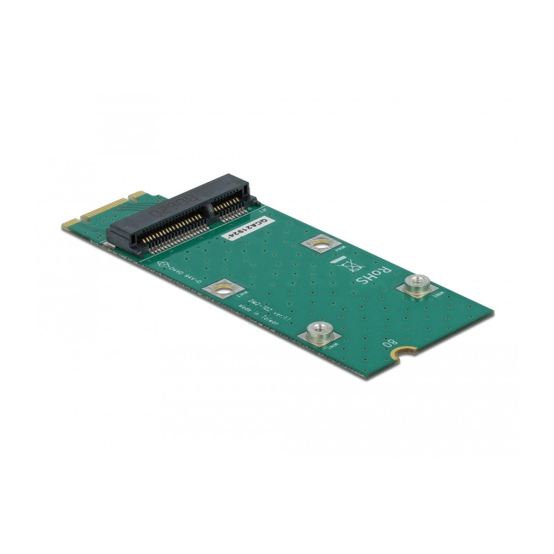 Delock Adapter M.2 Key B+M zu Mini PCIe Slot (PCIe / USB)