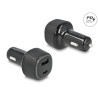 Delock Kfz Ladeadapter USB Type-C™ PD 3.0 und USB Typ-A mit 63 W