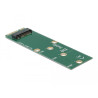 Delock Adapter mSATA zu M.2 Key B Slot