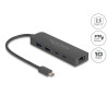 Delock 10 Gbps USB Hub mit 2,5 Gigabit LAN Port und PD 85 W